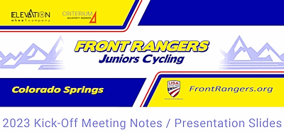 Front Rangers Meeting Notes